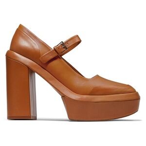 Clergerie Juna Platform Leather Pumps - size 6 (EU36)